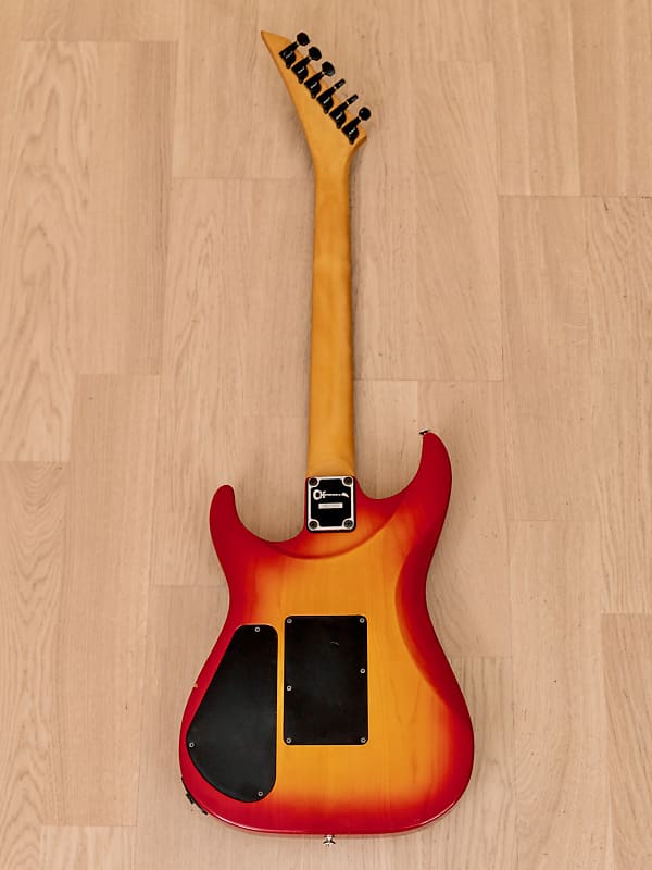 1990 Charvel by Jackson Archtop Dinky DKA-110-HH Cherry Sunburst, Japan