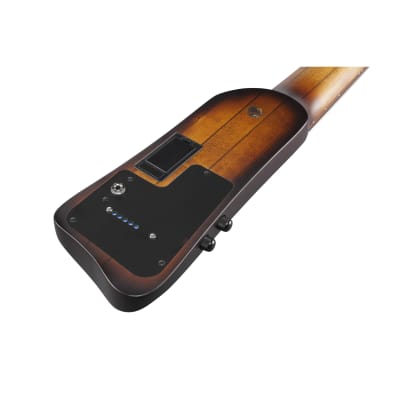 Ibanez Bass Workshop UB805-MOB Upswing Mahogany Oil Burst - Electric Contrabass image 9