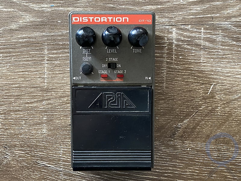 Aria DT-10, Distortion, 2 Stage, MIJ 1980s, Vintage Guitar Aria DT-10, Distortion, 2 Stage, MIJ 1980s, Vintage Guitar