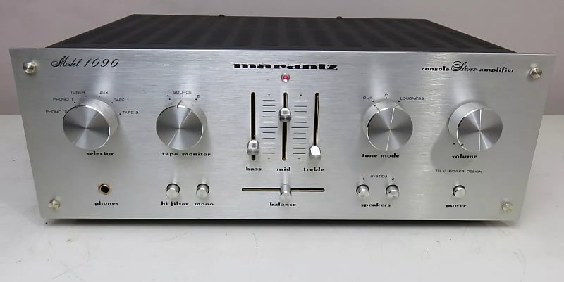 MARANTZ 1090 INTEGRATED AMPLIFIER SERVICED FULLY RECAPPED WITH BLUETOOTH UPGRADE  			
