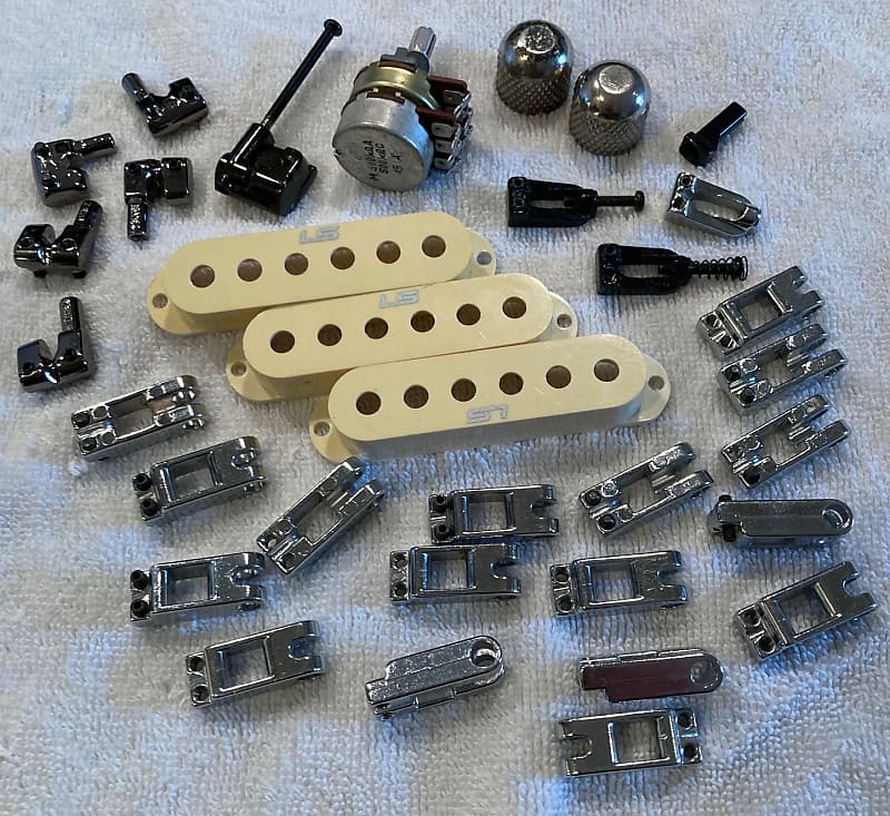 Ibanez Parts Collection, Bridge Saddles, Pickup Covers, More, Reverb