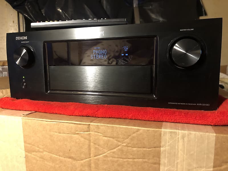 Denon AVR3313CI 7.2Ch 4K Integrated Network Receiver w/Apple Reverb