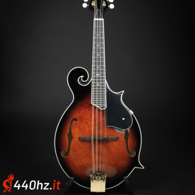 Aiersi MAF010 Vintage F Style Mandolin Glossy Sunburst image 2