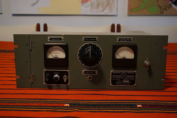 Vintage Maxson Dept of Commerce Tube Compressor Limiter Peer Tritronics  Varimu