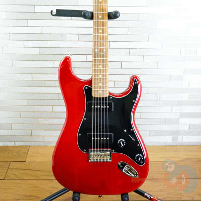 Fender Noventa Stratocaster Crimson Red Transparent image 8