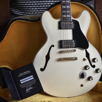 2016 Gibson Memphis Limited 1964 ES-345 Reissue VOS Classic White w/OHSC & COA, Mono Varitone, All Original, 7.9lbs for sale
