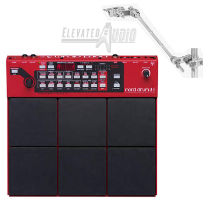 Nord Drum 3P Modeling Percussion Synthesizer w/ FREE Gibraltar SC-EMARM Mount.  Buy @ CA's #1 Dealer image 1