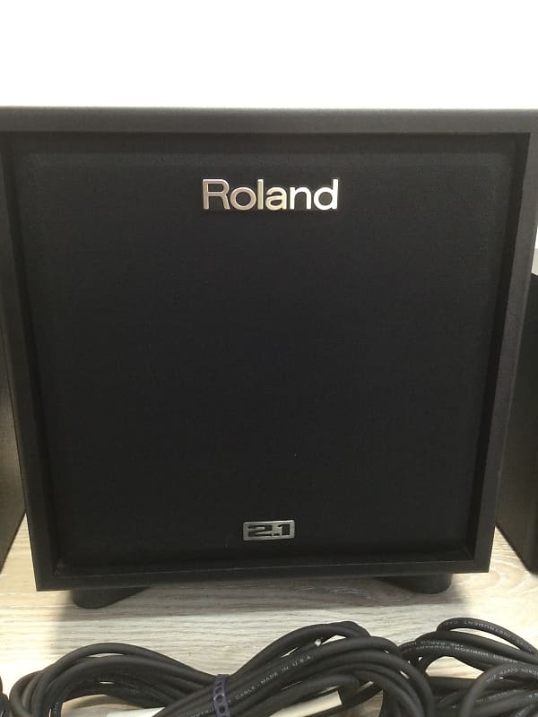 Roland Cm-110 100 Watt 2.1 Studio Monitor / PA System | Reverb