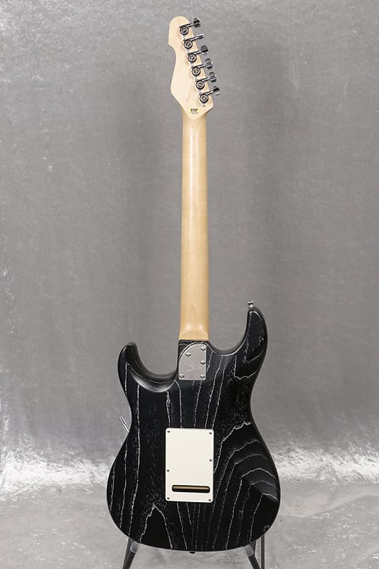 ESP SNAPPER AS Black w White Filler (10/09) | Reverb The