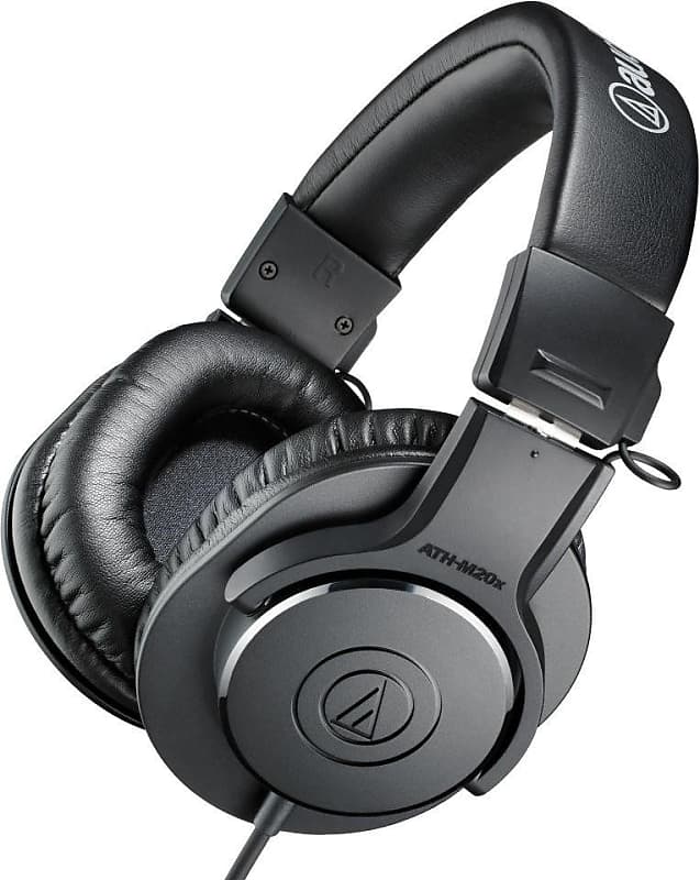 Audio-Technica Professional Monitor Headphones ATH-M20x  			