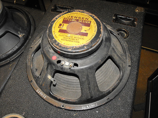 Celestion a type vs jensen c12n clearance