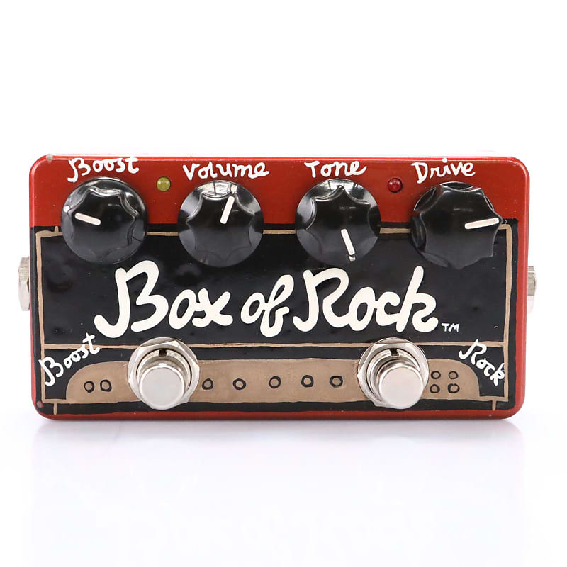 2015 Zvex Box of Rock Handpainted Overdrive Boost Guitar Effect