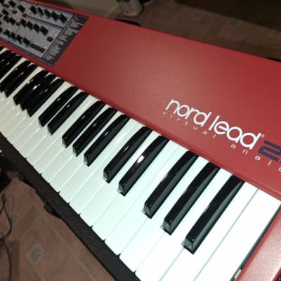 Nord Lead 2X 49-Key 20-Voice Polyphonic Synthesizer 2003 - 2013 - Red