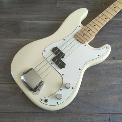 1981 Aria Pro II Japan (Matsumoku) PB-600 Precision Bass (Vintage White) image 1