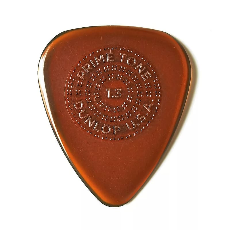 Dunlop 514P15 Primetone Semi-Round Grip 1.5mm Guitar Picks (3-Pack) image 1