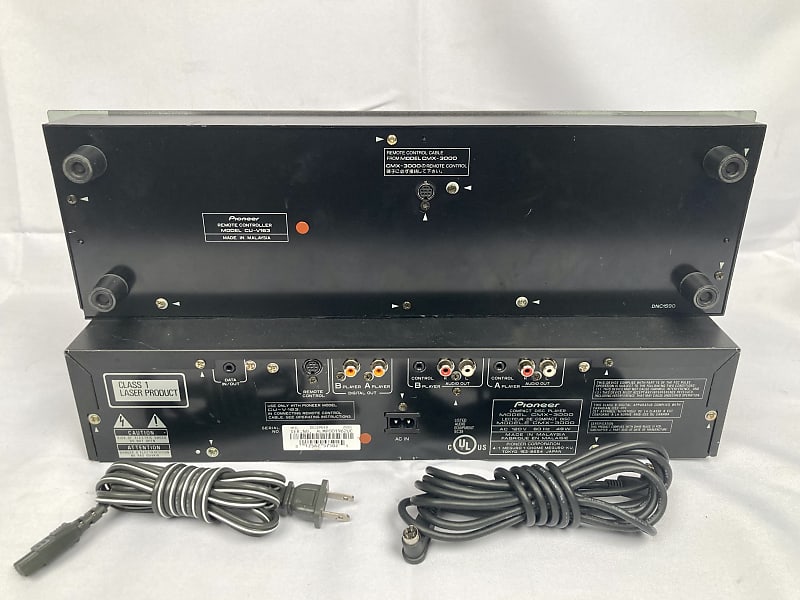 Pioneer CMX-3000 デュアルCDプレーヤー 音出し確認 Pioneer CMX-3000 デュアルCDプレーヤー音出し確認 DJ機材