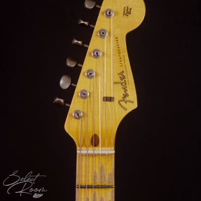 Fender Custom Shop '58 Stratocaster Relic, Super Faded Aged Surf Green image 9