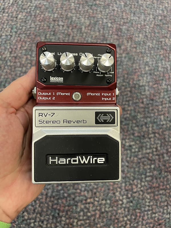 DigiTech Hardwire RV-7 Stereo Reverb