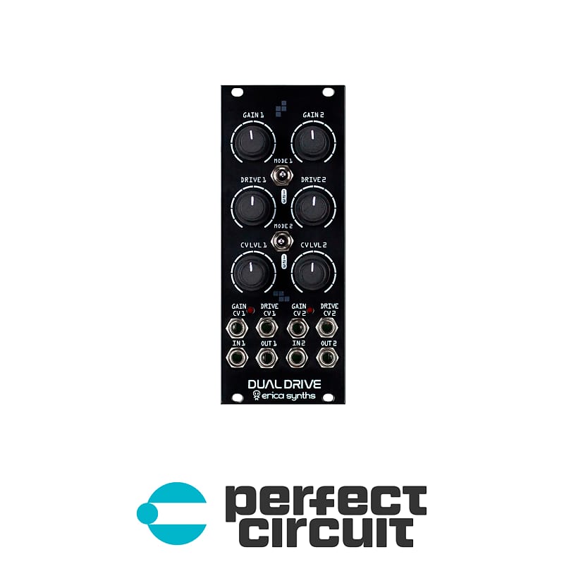 Erica Synths Dual Drive Distortion (Black) [DEMO] image 1