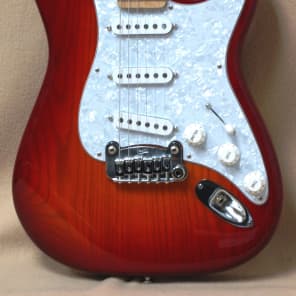 G&L USA Legacy Electric Guitar in Cherry Burst w/ case image 1