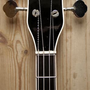 EXTREMELY RARE VINTAGE 60s MIGMA FLORENTINE THINLINE SEMI AKUSTIK BASS GUITAR image 3