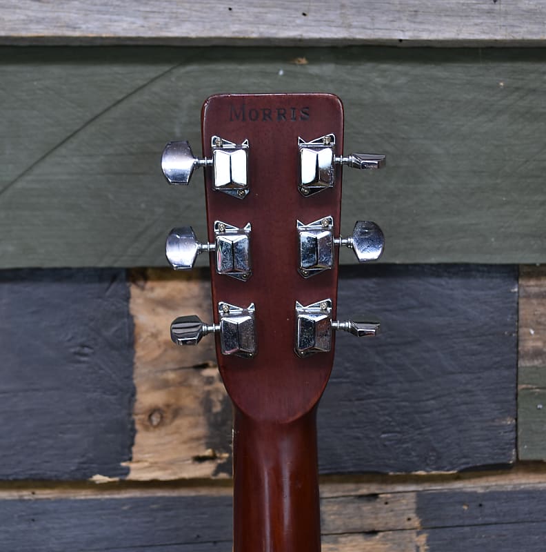 Morris FD-18 Acoustic Guitar 1974 - Natural | Reverb