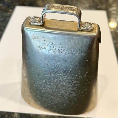 Vintage Ludwig Golden Tone 5 inch cowbell #129.Excellent!