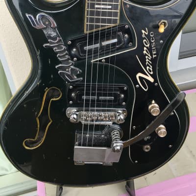 Teisco Vamper 1968 semi-hollow Rarest of the rare! image 1