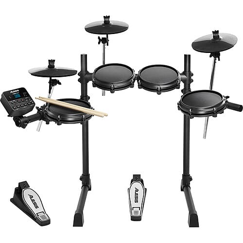 Alesis Turbo 7-Piece Electronic Drum Kit with Mesh Heads image 1
