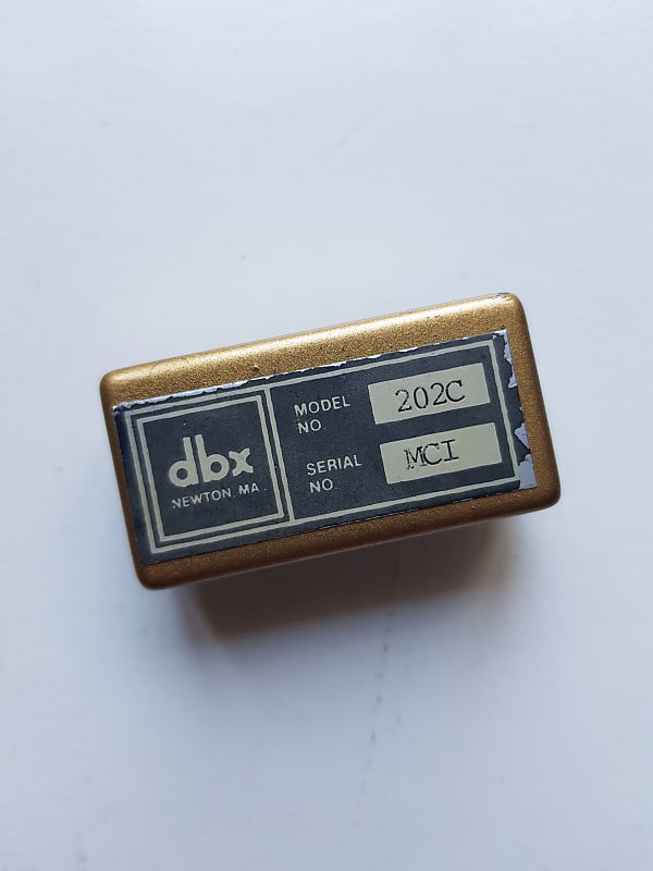 dbx 202C Gold Can