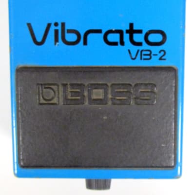 Vintage 1982 Boss VB-2 Vibrato Effects Pedal Black Label Made | Reverb