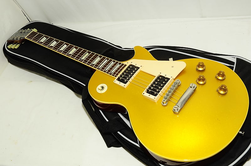 Epiphone Japan Les Paul Standard Gold Top Electric Guitar