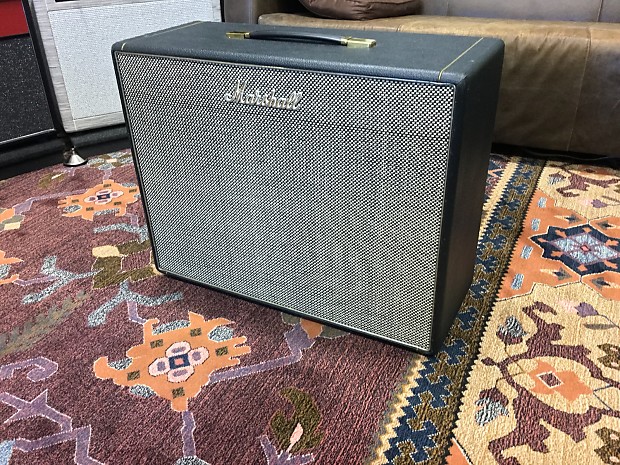Swanson oversize 1x12 cabinet Unloaded Marshall Logo Reverb
