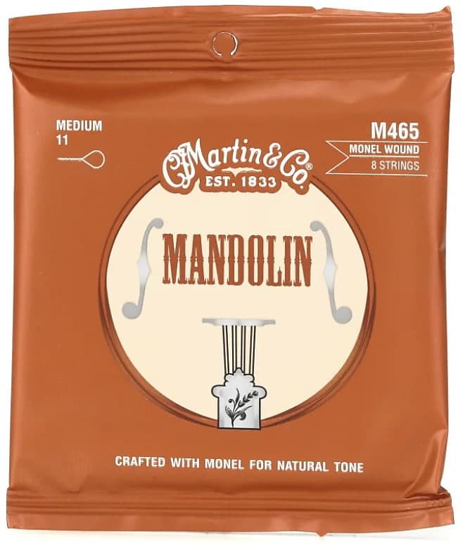 Martin M465 Monel Wound Mandolin Strings - .011-.040 Medium
