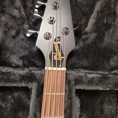 Gibson EB Bass T 5-String 2018 - Transparent Black image 4