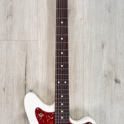 Suhr Classic JM HH Guitar, Gotoh 510 Tremolo Bridge, Humbuckers, Olympic White image 4