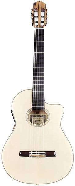 Raimundo 633E Spruce Electric-Acoustic Classical Guitar image 1