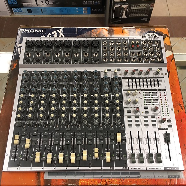 Phonic MR1843X | Reverb