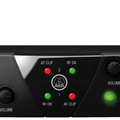 AKG MINI2VOC-US25AB Dual-Channel Mini Wireless Vocal System with Two Handheld Microphones, AB Band image 3