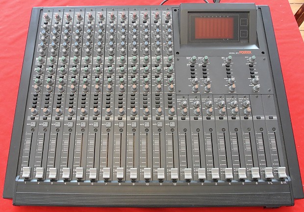 Fostex Model 812 Analog Studio 12x8x2 Recording Mixer | Reverb