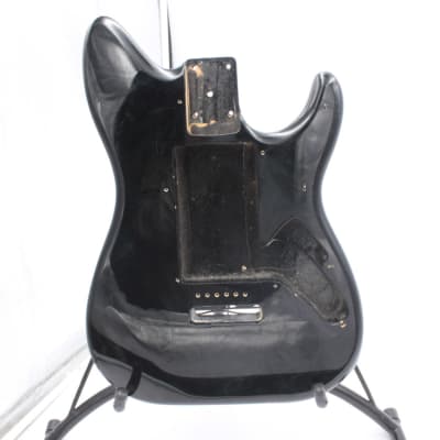 Vintage Alvarez Dana Black NOS Guitar Body Factory Left Over Project for sale