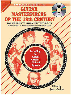 Learn How To Play Guitar - Masterpieces Of The 19th Century Music Book & CD G1 X- image 1