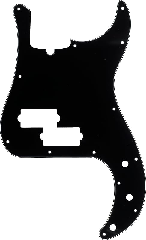 Genuine Fender P-Bass American Standard Pickguard Black 13-hole 099-1352-000 image 1