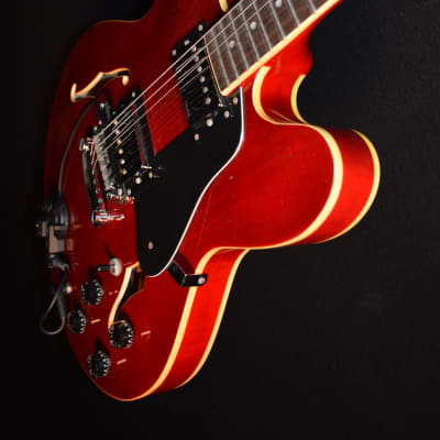 Hamer Echotone XT Series Semi-Hollow F Hole Electric Guitar w/ Roland GK-3 and Hardshell Case image 5