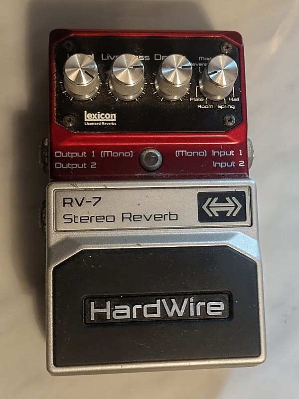 DigiTech Hardwire RV-7 Stereo Reverb