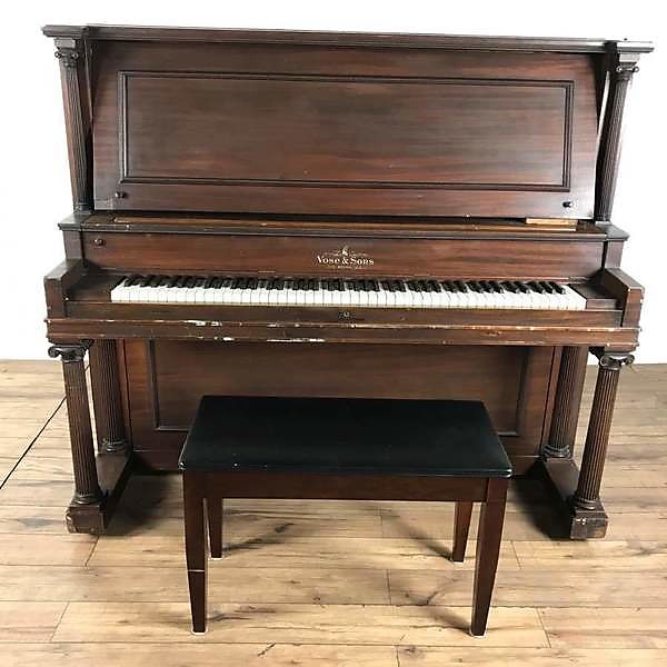 Vose and sons upright piano discount