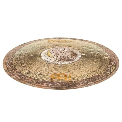 Meinl Cymbals B21NUR Byzance Jazz 21-Inch Nuance Ride with Sizzles Cymbal Traditional image 2