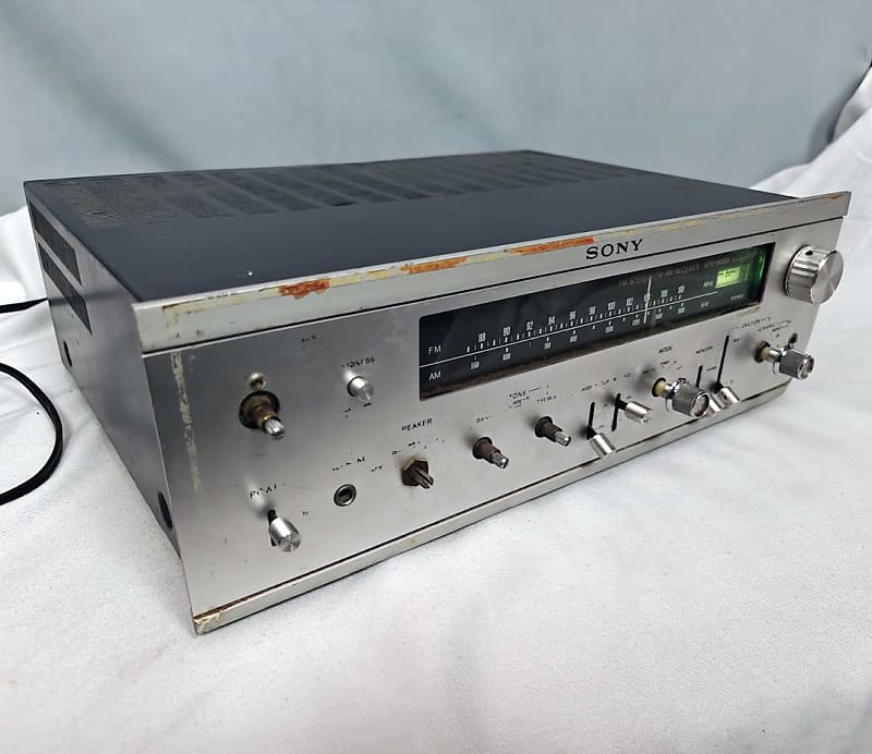 Sony STR-6055  AM/FM Stereo Receiver (1971-74)  			