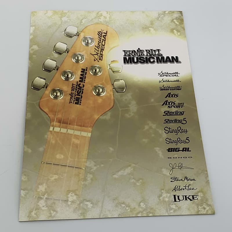 2010 Ernie Ball MUSIC MAN | Kanda Shokai Corp Japanese Dealer Catalog image 1