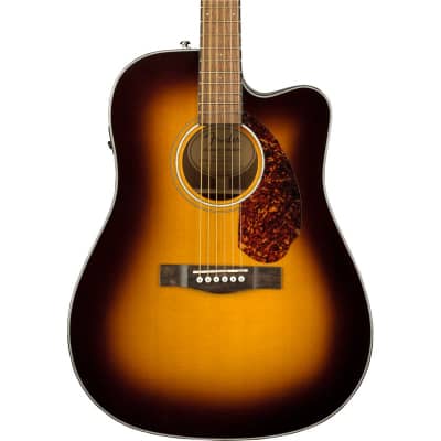 Fender CD-140SCE Electro-Acoustic Guitar with Case, Sunburst for sale
